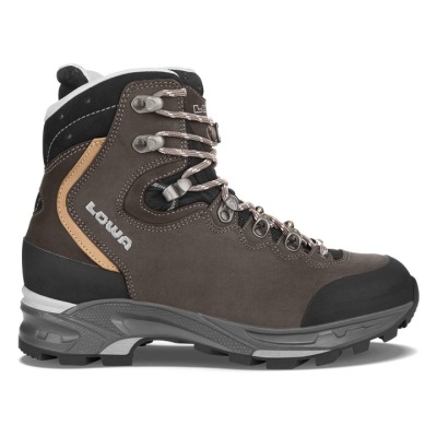 Lowa Mauria LL WS Dames - Werkschoenen Donkerbruin / Geel HGAIES475